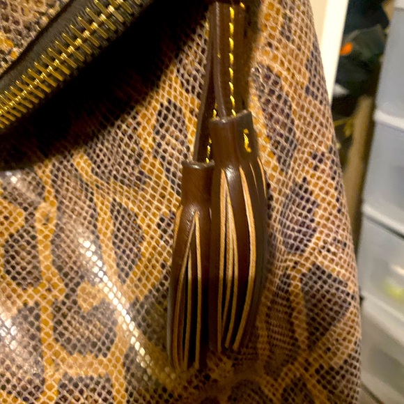 Dooney & Bourke Belvedere Snakeskin Purse - Picture 4 of 10